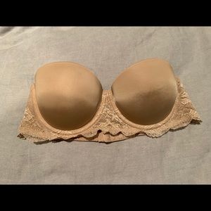 Calvin Klein lace strapless bra